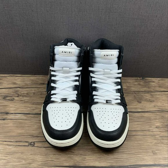 AMIRI Skeleton High Skel top Black Unisex Sneakers - Picture 4 of 13